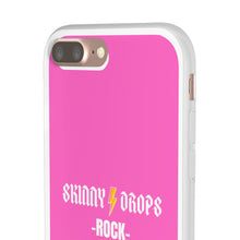 Load image into Gallery viewer, Partner.Co | Skinny Drops Rock Pink/White | Flexi Phone Case