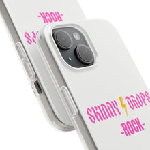 Load image into Gallery viewer, Partner.Co | Skinny Drops Rock Pink/White | Flexi Phone Case