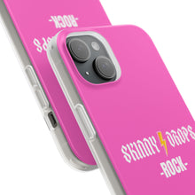 Load image into Gallery viewer, Partner.Co | Skinny Drops Rock Pink/White | Flexi Phone Case