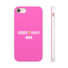 Load image into Gallery viewer, Partner.Co | Skinny Drops Rock Pink/White | Flexi Phone Case