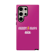 Load image into Gallery viewer, Partner.Co | Skinny Drops Rock White/Pink | Tough Phone Case