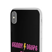Load image into Gallery viewer, Partner.Co | Skinny Drops Rock Pink/Black | Flexi Phone Case