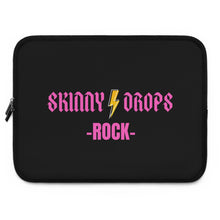 Load image into Gallery viewer, Partner.Co | Skinny Drops Rock Black/Pink | Laptop Sleeve