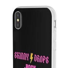 Load image into Gallery viewer, Partner.Co | Skinny Drops Rock Pink/Black | Flexi Phone Case