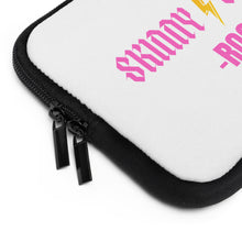 Load image into Gallery viewer, Partner.Co | Skinny Drops Rock  White/Pink | Laptop Sleeve