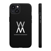 Load image into Gallery viewer, Warrior Movement | Black Tough Phone Case