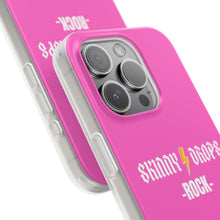 Load image into Gallery viewer, Partner.Co | Skinny Drops Rock Pink/White | Flexi Phone Case
