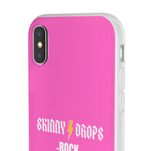 Load image into Gallery viewer, Partner.Co | Skinny Drops Rock Pink/White | Flexi Phone Case