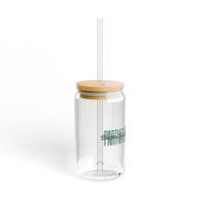 Load image into Gallery viewer, Partner.Co | Green Tall Logo | Sipper Glass