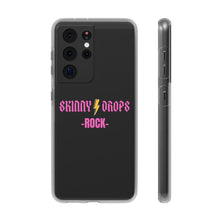 Load image into Gallery viewer, Partner.Co | Skinny Drops Rock Pink/Black | Flexi Phone Case