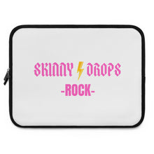 Load image into Gallery viewer, Partner.Co | Skinny Drops Rock  White/Pink | Laptop Sleeve