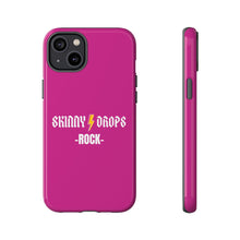 Load image into Gallery viewer, Partner.Co | Skinny Drops Rock White/Pink | Tough Phone Case