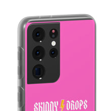 Load image into Gallery viewer, Partner.Co | Skinny Drops Rock Pink/White | Flexi Phone Case