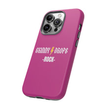Load image into Gallery viewer, Partner.Co | Skinny Drops Rock White/Pink | Tough Phone Case