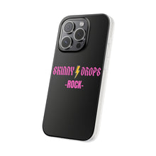 Load image into Gallery viewer, Partner.Co | Skinny Drops Rock Pink/Black | Flexi Phone Case