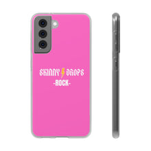 Load image into Gallery viewer, Partner.Co | Skinny Drops Rock Pink/White | Flexi Phone Case
