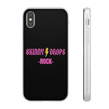 Load image into Gallery viewer, Partner.Co | Skinny Drops Rock Pink/Black | Flexi Phone Case