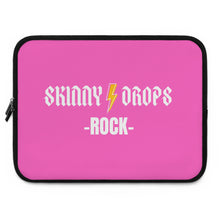 Load image into Gallery viewer, Partner.Co | Skinny Drops Rock Pink/White | Laptop Sleeve
