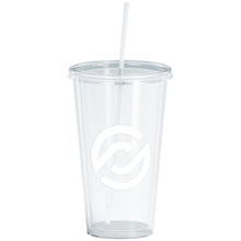 Load image into Gallery viewer, Partner.Co | White Circle Logo| Acrylic Tumbler