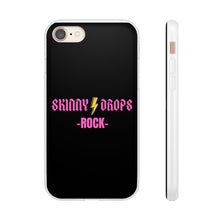 Load image into Gallery viewer, Partner.Co | Skinny Drops Rock Pink/Black | Flexi Phone Case
