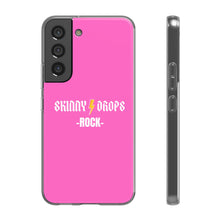 Load image into Gallery viewer, Partner.Co | Skinny Drops Rock Pink/White | Flexi Phone Case
