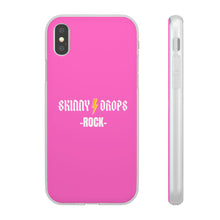 Load image into Gallery viewer, Partner.Co | Skinny Drops Rock Pink/White | Flexi Phone Case