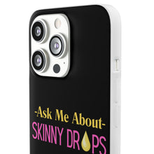 Load image into Gallery viewer, Partner.Co | Ask Me About Skinny Drops Stack Logo Yellow Pink | Flexi Phone Case