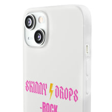Load image into Gallery viewer, Partner.Co | Skinny Drops Rock Pink/White | Flexi Phone Case