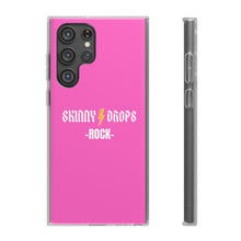 Load image into Gallery viewer, Partner.Co | Skinny Drops Rock Pink/White | Flexi Phone Case