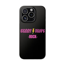 Load image into Gallery viewer, Partner.Co | Skinny Drops Rock Pink/Black | Flexi Phone Case
