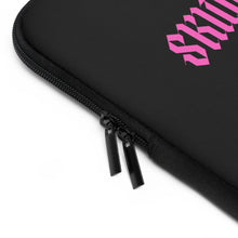 Load image into Gallery viewer, Partner.Co | Skinny Drops Rock Black/Pink | Laptop Sleeve