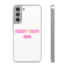 Load image into Gallery viewer, Partner.Co | Skinny Drops Rock Pink/White | Flexi Phone Case