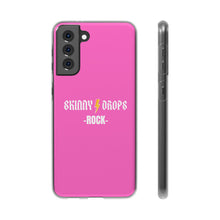 Load image into Gallery viewer, Partner.Co | Skinny Drops Rock Pink/White | Flexi Phone Case