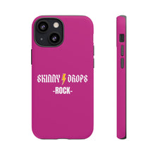 Load image into Gallery viewer, Partner.Co | Skinny Drops Rock White/Pink | Tough Phone Case