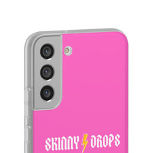 Load image into Gallery viewer, Partner.Co | Skinny Drops Rock Pink/White | Flexi Phone Case
