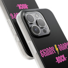 Load image into Gallery viewer, Partner.Co | Skinny Drops Rock Pink/Black | Flexi Phone Case
