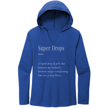 Load image into Gallery viewer, Partner.Co | Women's Perfect Tri Long Sleeve Hoodie | Super Drops Turns My Husband Into A Sexy Beast
