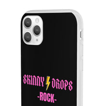 Load image into Gallery viewer, Partner.Co | Skinny Drops Rock Pink/Black | Flexi Phone Case