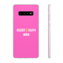 Load image into Gallery viewer, Partner.Co | Skinny Drops Rock Pink/White | Flexi Phone Case