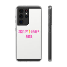 Load image into Gallery viewer, Partner.Co | Skinny Drops Rock Pink/White | Flexi Phone Case