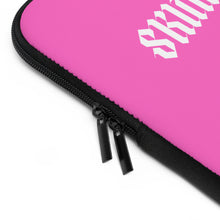 Load image into Gallery viewer, Partner.Co | Skinny Drops Rock Pink/White | Laptop Sleeve