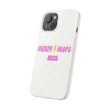 Load image into Gallery viewer, Partner.Co | Skinny Drops Rock Pink/White | Flexi Phone Case