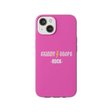Load image into Gallery viewer, Partner.Co | Skinny Drops Rock Pink/White | Flexi Phone Case