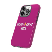 Load image into Gallery viewer, Partner.Co | Skinny Drops Rock White/Pink | Tough Phone Case