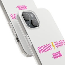 Load image into Gallery viewer, Partner.Co | Skinny Drops Rock Pink/White | Flexi Phone Case