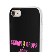 Load image into Gallery viewer, Partner.Co | Skinny Drops Rock Pink/Black | Flexi Phone Case
