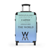 Load image into Gallery viewer, Warrior Movement |See the World Suitcases