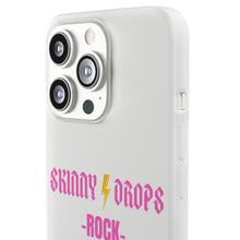 Load image into Gallery viewer, Partner.Co | Skinny Drops Rock Pink/White | Flexi Phone Case