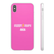 Load image into Gallery viewer, Partner.Co | Skinny Drops Rock Pink/White | Flexi Phone Case