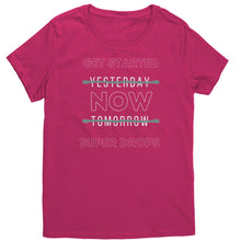 Load image into Gallery viewer, Partner.Co |District Women's T-Shirt | Get Started Now Super Drops